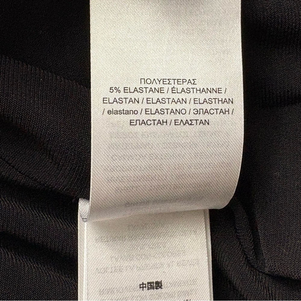 Ralph Lauren Black Label Matte Stretch Jersey Dress Size 12 Black Lined *READ - Picture 13 of 14